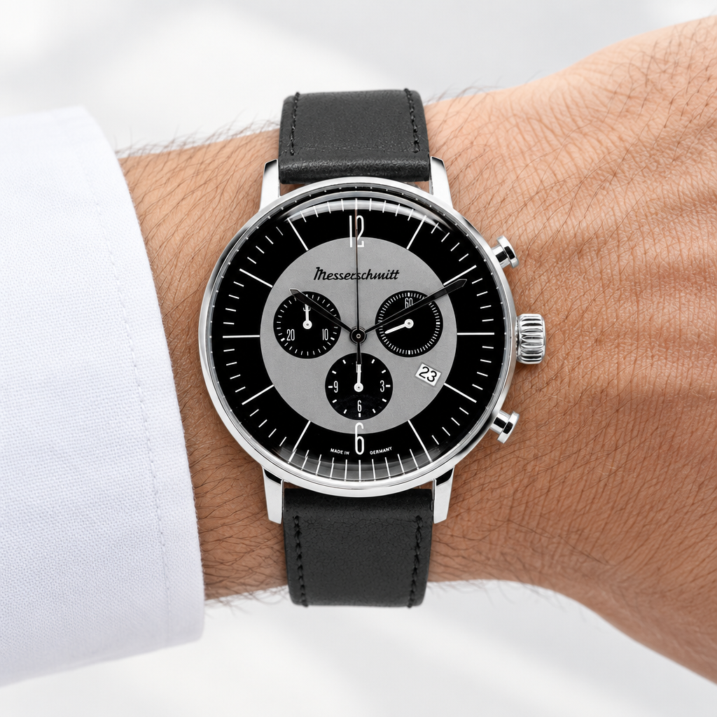 Messerschmitt ME-4H176 Chronograph am Handgelenk