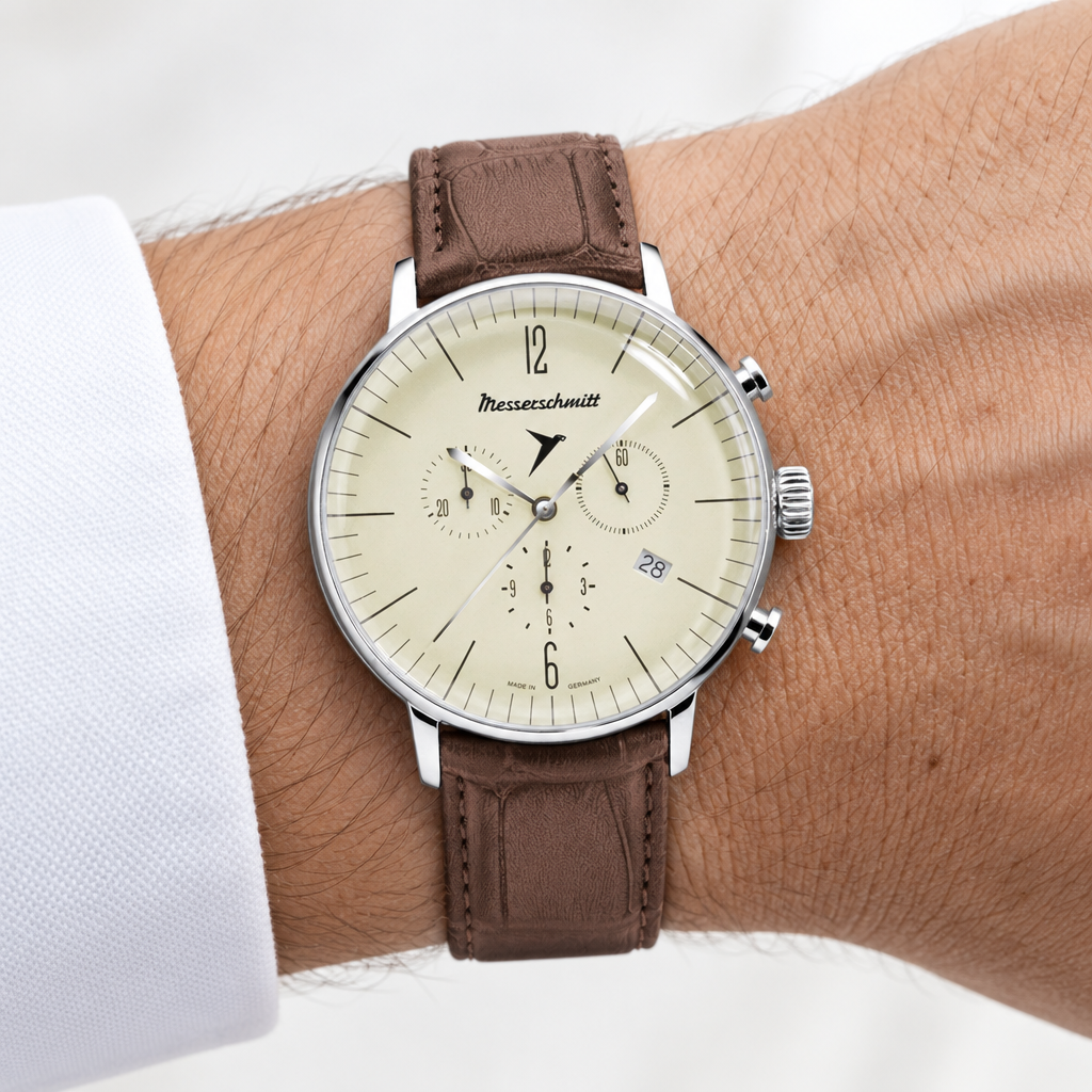 Messerschmitt ME-4H152 Chronograph am Handgelenk