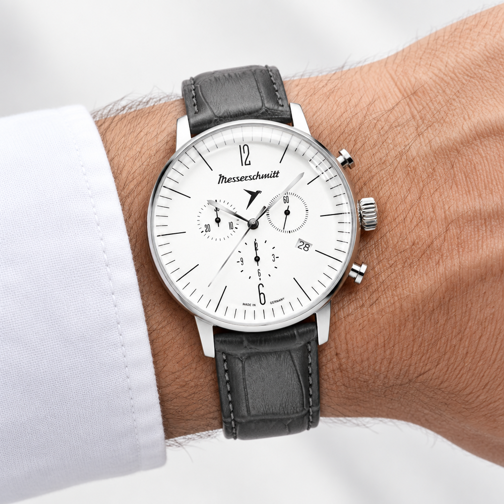 Messerschmitt ME-4H150 Chronograph am Handgelenk
